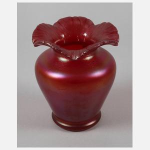 Ferdinand von Poschinger Vase Rubinglas