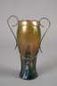 Vase mit Messingmontierung