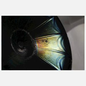 Enghalsvase mit Lüsterglasur