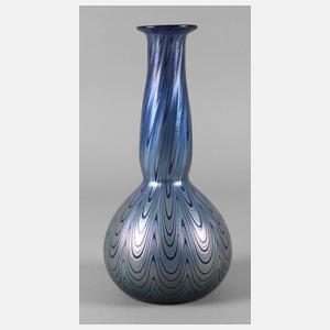 Enghalsvase mit Lüsterglasur