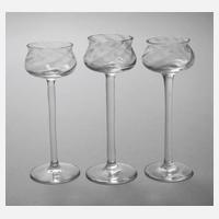 Drei Likörgläser111