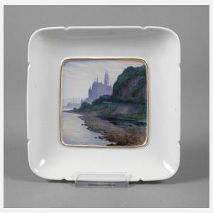 Meissen kleine Ansichtenschale Albrechtsburg