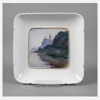 Meissen kleine Ansichtenschale Albrechtsburg111