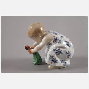 Meissen "Kind mit Puppe, tanzend"
