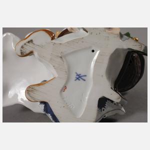 Meissen "Mädchen mit Puppenwagen"