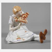 Meissen "Mädchen mit Blumenstrauß"111