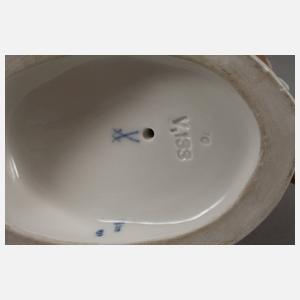 Meissen "Collie und Bulldogge, kämpfend"