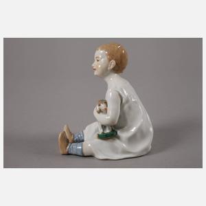 Meissen "Kind mit Holzschaf"