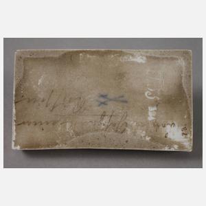 Meissen "Dachshund" als Briefbeschwerer