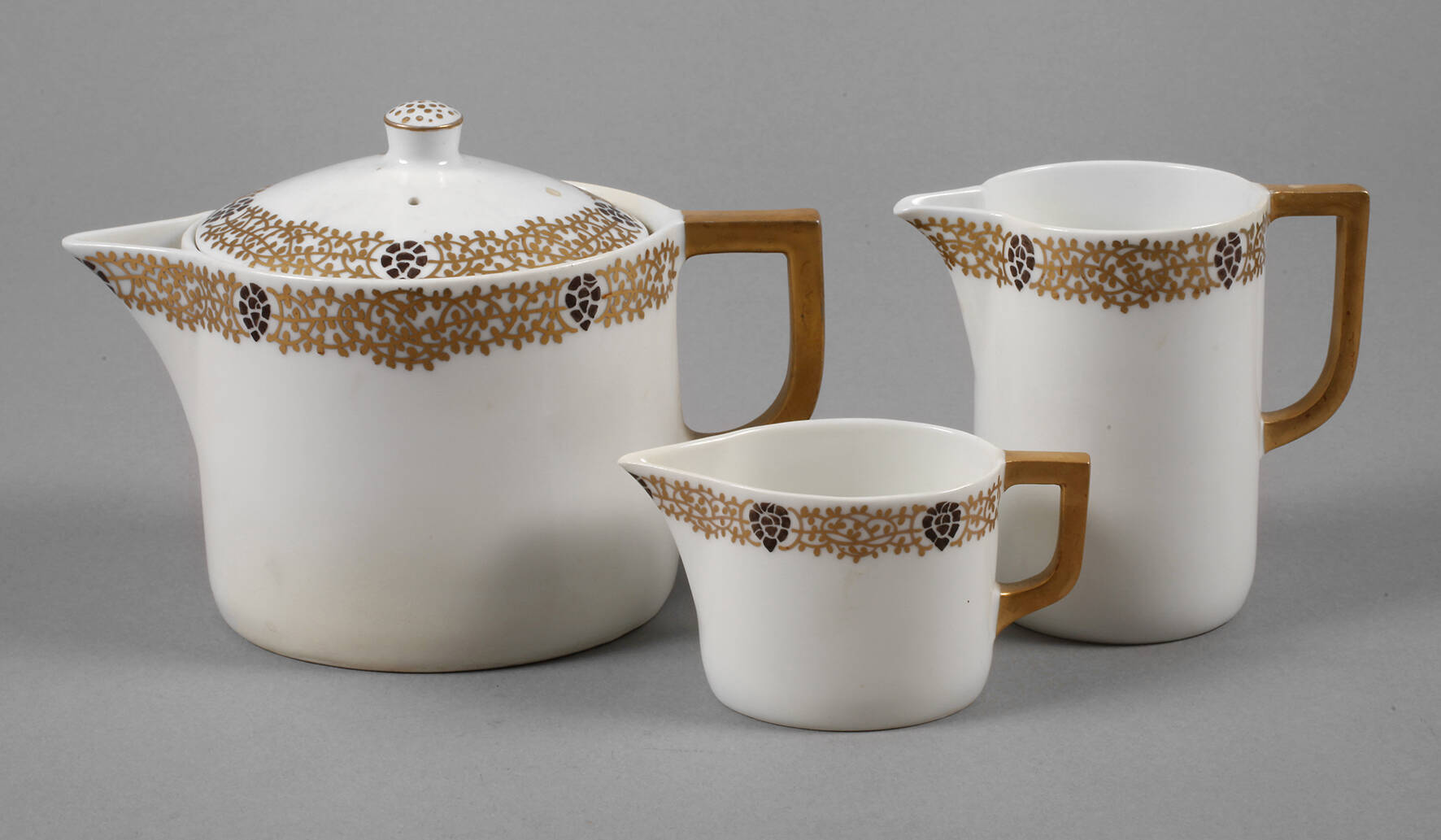 Nymphenburg drei Kannen Adelbert Niemeyer