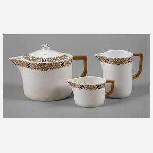 Nymphenburg drei Kannen Adelbert Niemeyer