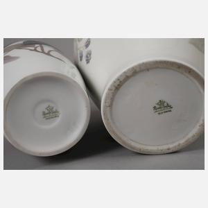 Rosenthal zwei Vasen