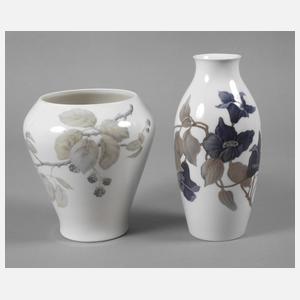 Rosenthal zwei Vasen