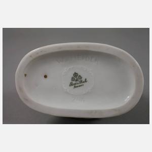 Rosenthal Schildkröte mit Putto und Faun