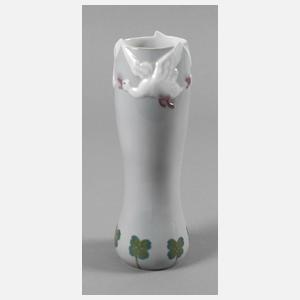 Schwarza-Saalbahn Vase mit Gänsemotiv