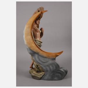 Großer Salonspiegel "Der Abend"