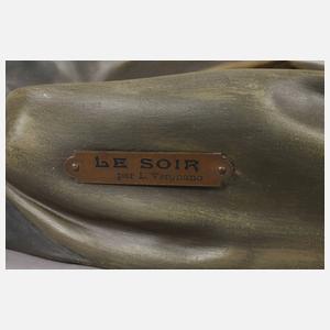 Großer Salonspiegel "Der Abend"