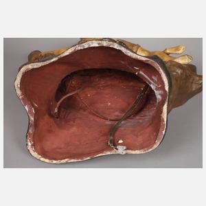 Großer Salonspiegel mit Beleuchtung