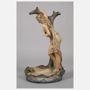 Figürlicher Spiegelhalter