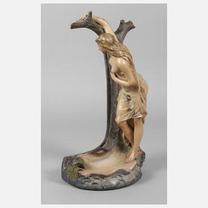 Figürlicher Spiegelhalter