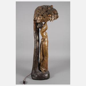 Goldscheider Wien Salonlampe "Orangenpflückerin"