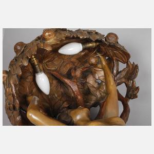 Goldscheider Wien Salonlampe "Orangenpflückerin"