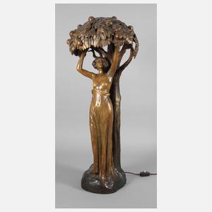 Goldscheider Wien Salonlampe "Orangenpflückerin"