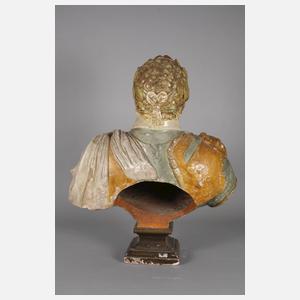 Übergroße Herrscherbüste Historismus