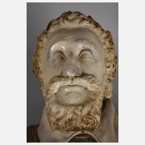 Übergroße Herrscherbüste Historismus