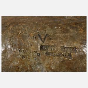 Goldscheider Wien große Vase "Orpheus mit Lyra"