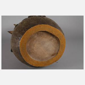 Goldscheider Wien große Vase "Orpheus mit Lyra"