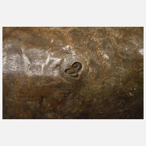 Goldscheider Wien große Vase "Orpheus mit Lyra"