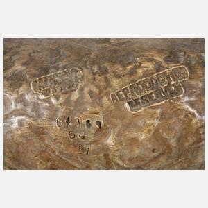 Goldscheider Wien große Vase Nymphe mit Windhunden