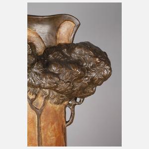 Goldscheider Wien übergroße Bodenvase