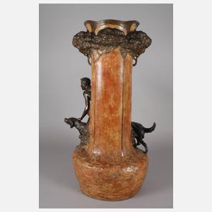 Goldscheider Wien übergroße Bodenvase