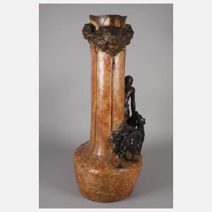 Goldscheider Wien übergroße Bodenvase