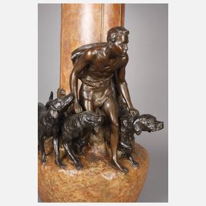 Goldscheider Wien übergroße Bodenvase