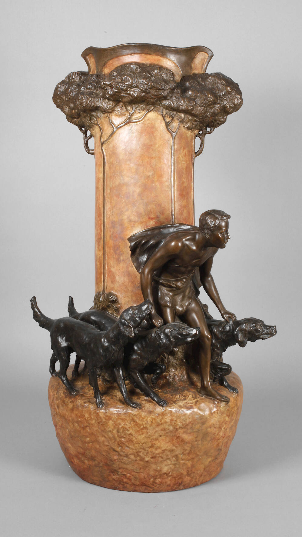 Goldscheider Wien übergroße Bodenvase