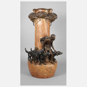 Goldscheider Wien übergroße Bodenvase