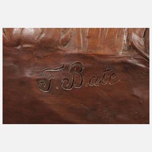 Große Bodenvase mit Elfen