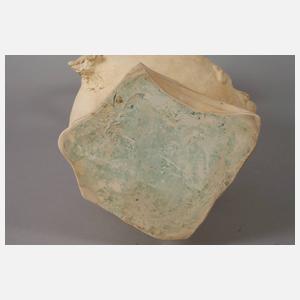 Große Vase Elfe mit Schnecke