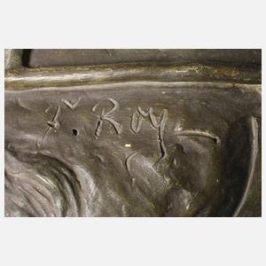 Große Vase Schnitterinnen an der Quelle