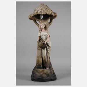 Johann Maresch figürliche Salonlampe