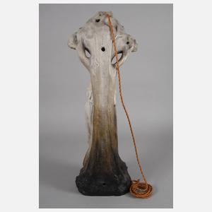 Johann Maresch figürliche Salonlampe