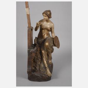 Salonspiegel als Allegorie auf die Malerei