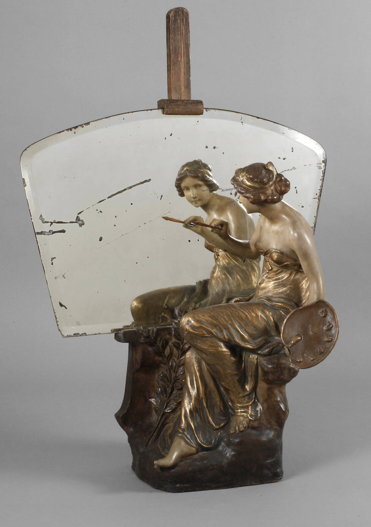 Salonspiegel als Allegorie auf die Malerei