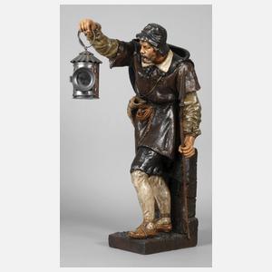 Goldscheider Wien Nachtwächter als Lampe