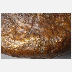 Goldscheider Wien Vase mit Amazone