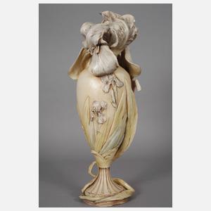 Amphora Lilienvase mit Mädchen