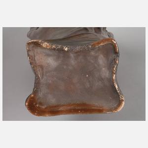 Goldscheider Wien figürliche Bodenvase